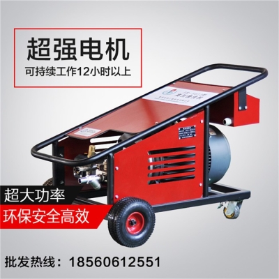 高壓水噴砂除銹清洗機(jī)不出水怎么解決？