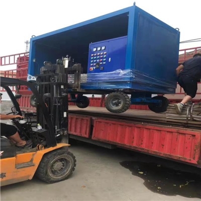90KW空化射流清洗機組發(fā)往蘇州熱工院