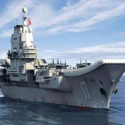 乘風(fēng)破浪一周年的山東艦